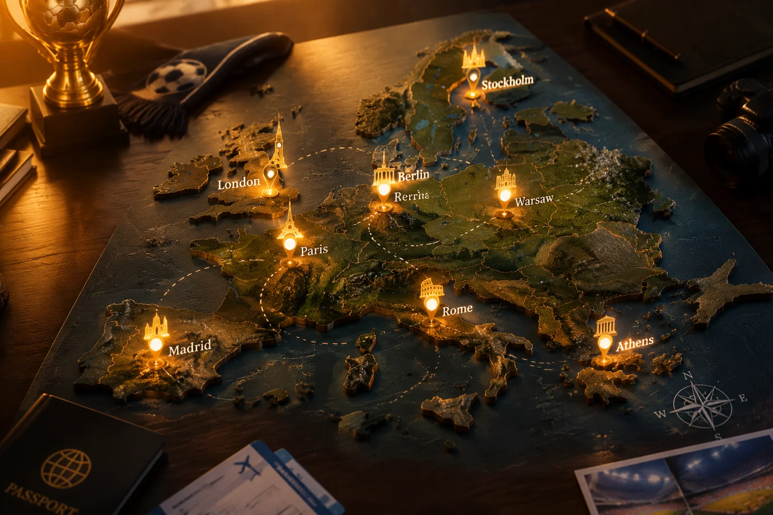 Calendrier de la Tournée Européenne 2027
